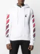 Off-White Marker Arrows cotton hoodie