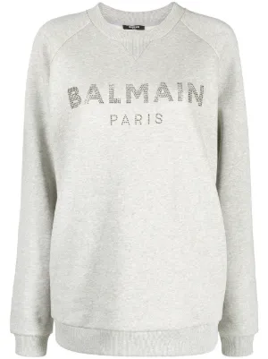 balmain sweatshirt women's sale