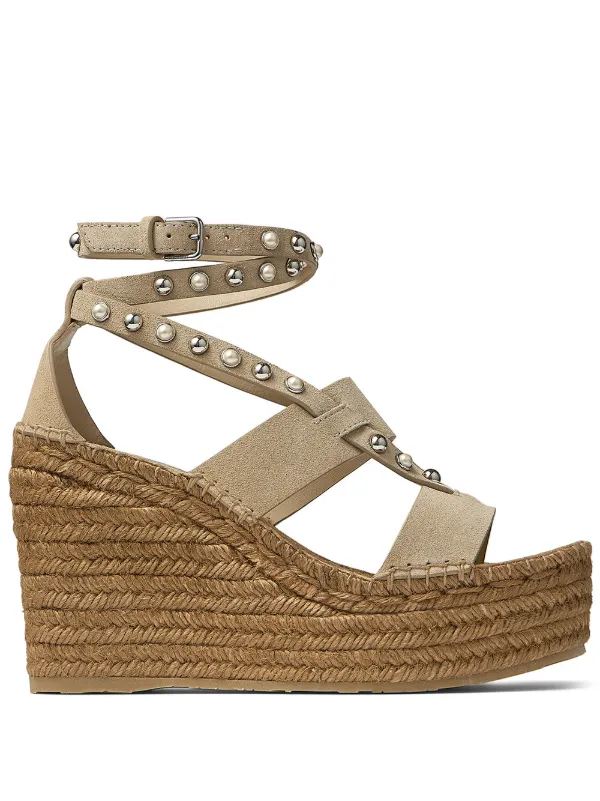 jimmy choo espadrille wedge