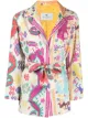Image 1 of Etro geometric animal-print jacket