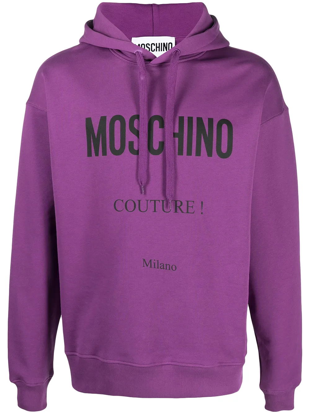 фото Moschino худи с принтом couture!