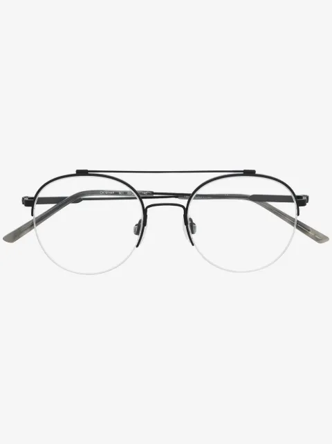 Calvin Klein CK19144 round-frame glasses