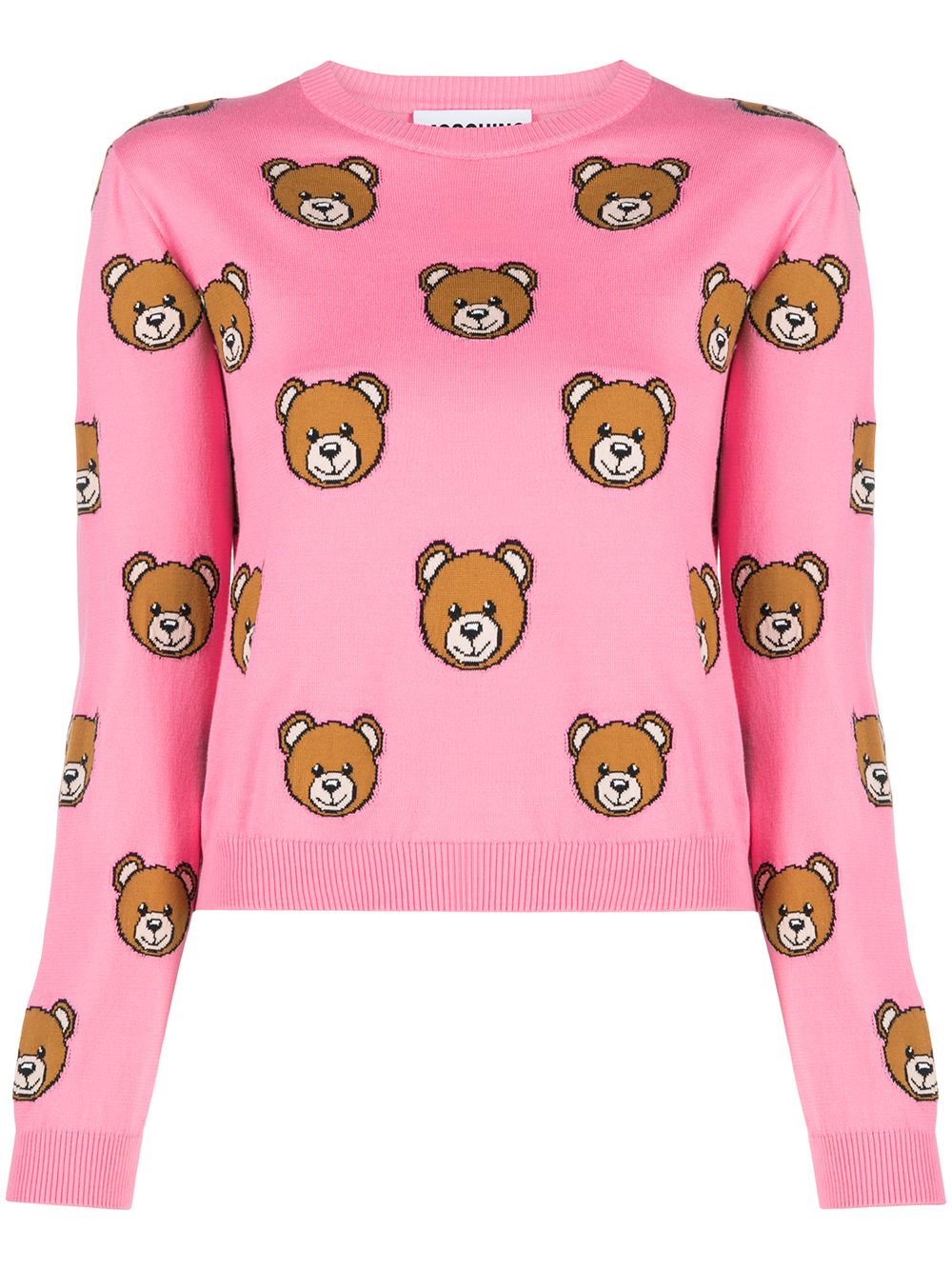 фото Moschino джемпер teddy bear вязки интарсия