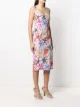 Versace Trésor De La Mer print midi dress