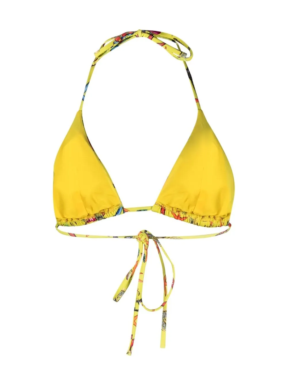Image 2 of Versace Trésor de la Mer-print bikini top