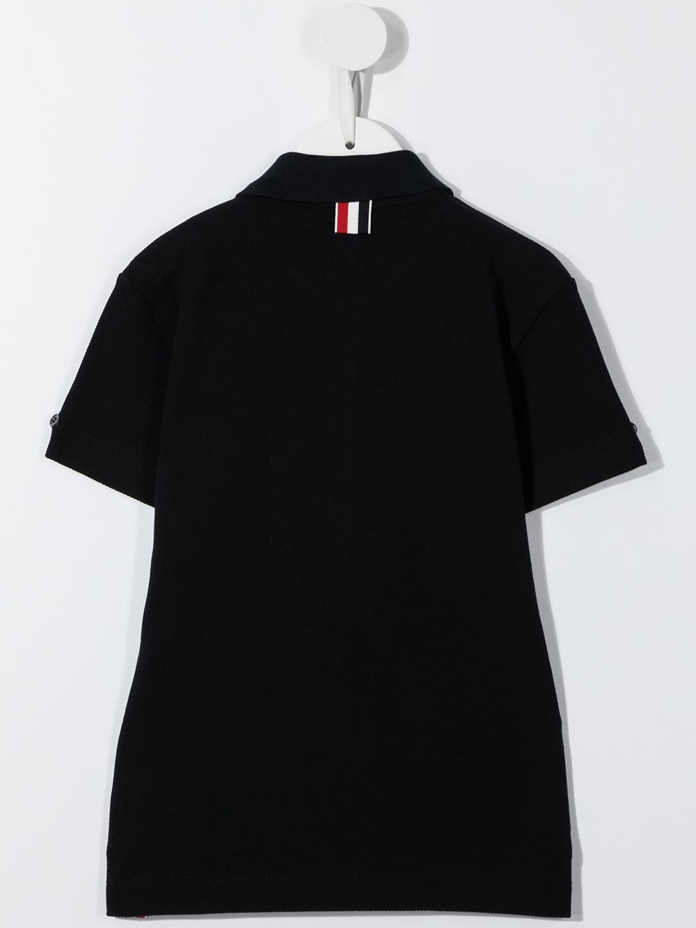 Image 2 of Thom Browne Kids classic short sleeve polo shirt