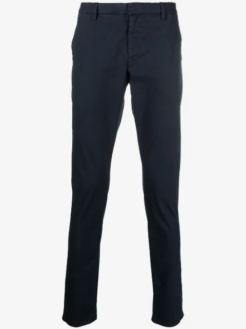 DONDUP pantalon chino à coupe droite