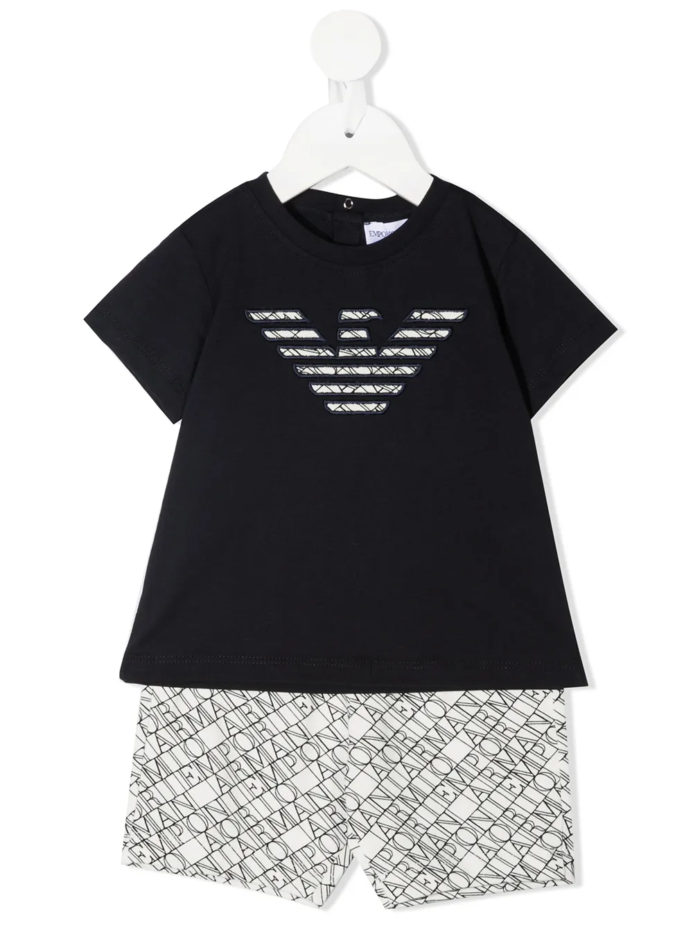 фото Emporio armani kids спортивный костюм с логотипом