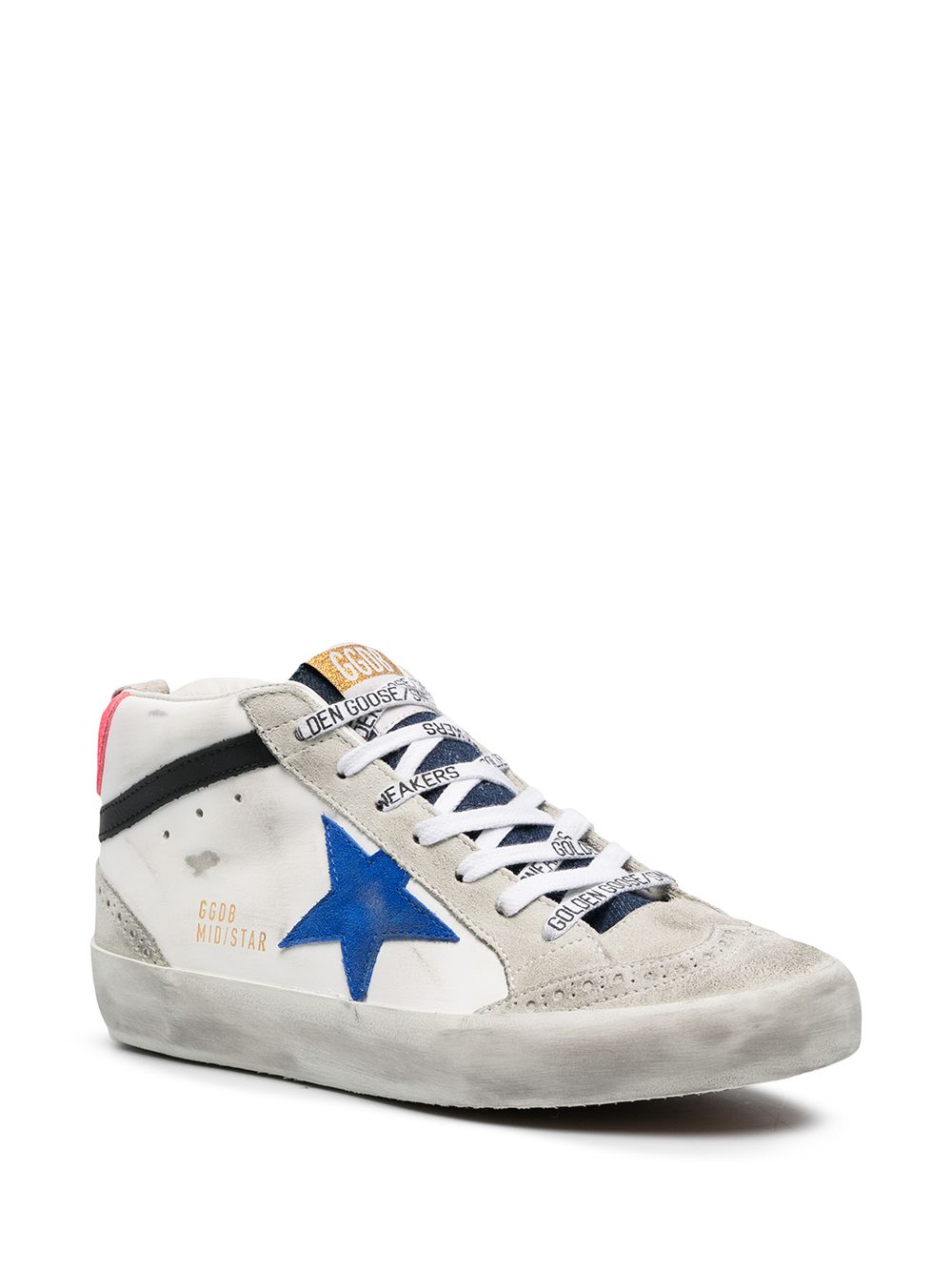 фото Golden goose высокие кеды midstar