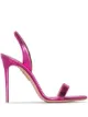 Imagem 1 de Aquazzura Sandália So Nude de couro com salto 105mm