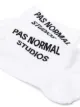 Image 2 of Pas Normal Studios jacquard logo socks