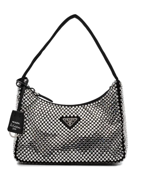 Bolso de hombro Re-Edition con cristales Prada por 1,583€ - Compra online  AW21 - Devolución gratuita y pago seguro
