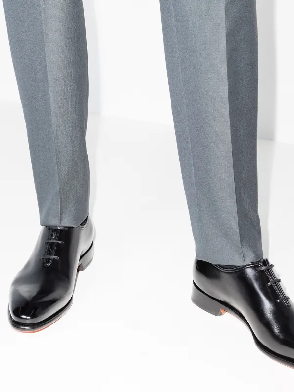 Santoni レザーオックスフォードシューズ - Farfetch