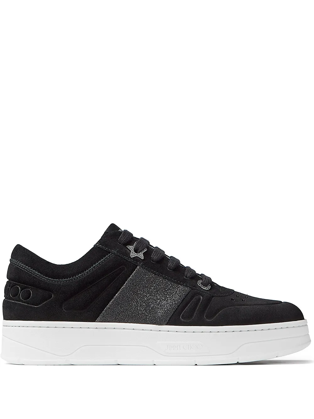 

Jimmy Choo Hawaii lace-up sneakers - Black