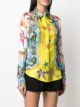 Versace starfish-print long-sleeve shirt
