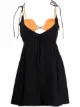 Image 1 of Versace pleat-detail mini dress