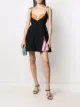 Image 2 of Versace pleat-detail mini dress