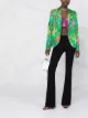 Image 2 of Versace cut-out flared trousers