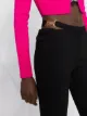 Versace cut-out flared trousers