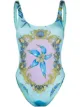 Image 1 of Versace Trésor de la Mer-print swimsuit