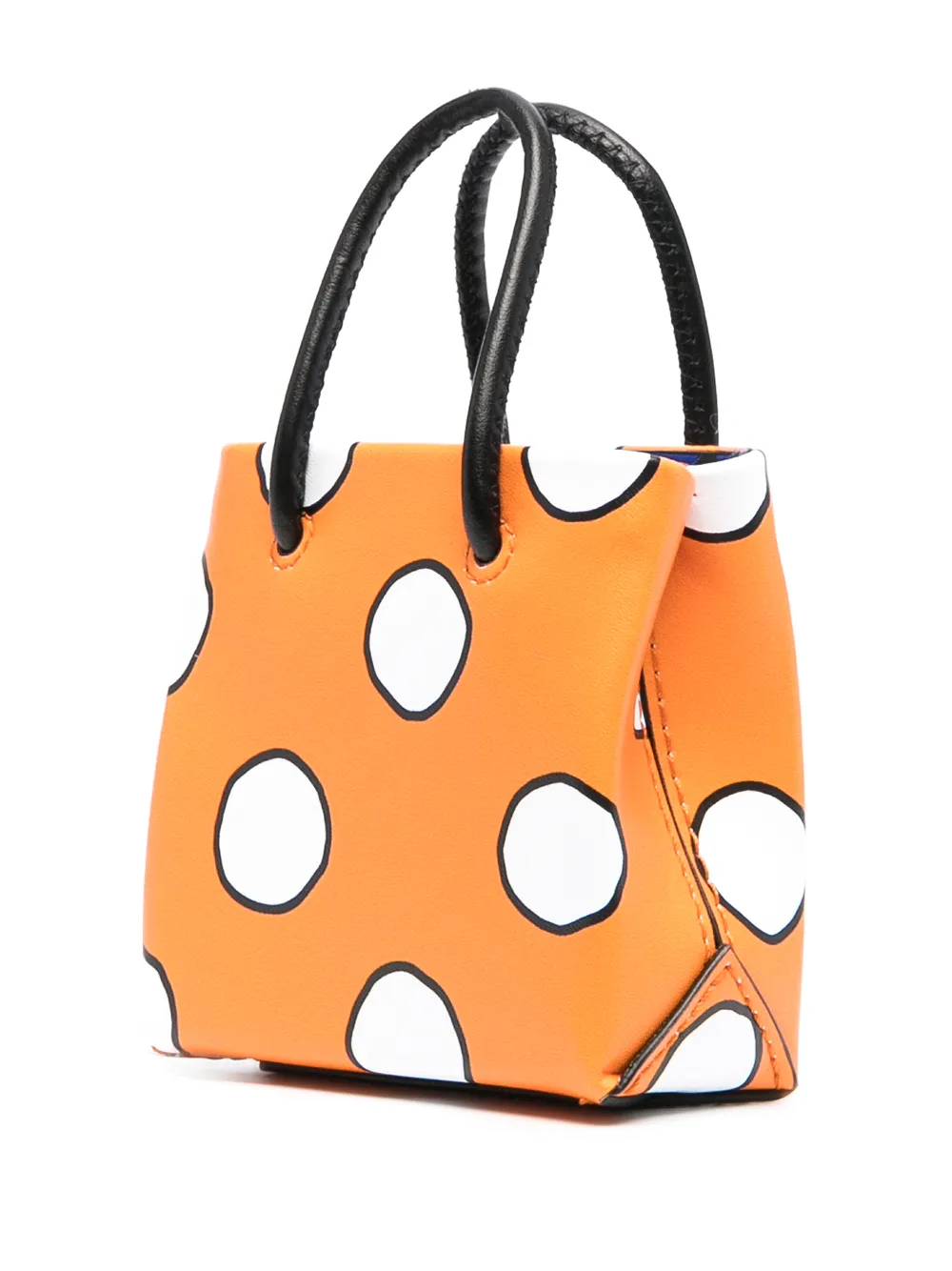 фото Moschino мини-сумка в горох