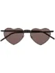 Image 1 of Saint Laurent Eyewear Loulou heart-shape frame sunglasses
