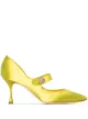 Imagem 1 de Manolo Blahnik Scarpin Arabella com salto 70mm