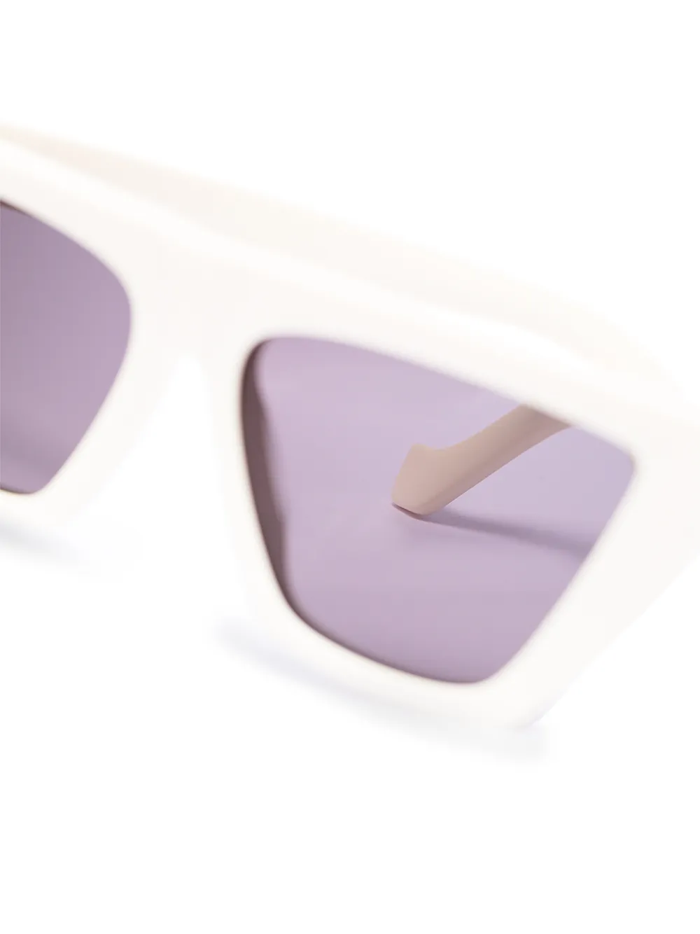 фото Tol eyewear солнцезащитные очки trapezium в оправе 'кошачий глаз'