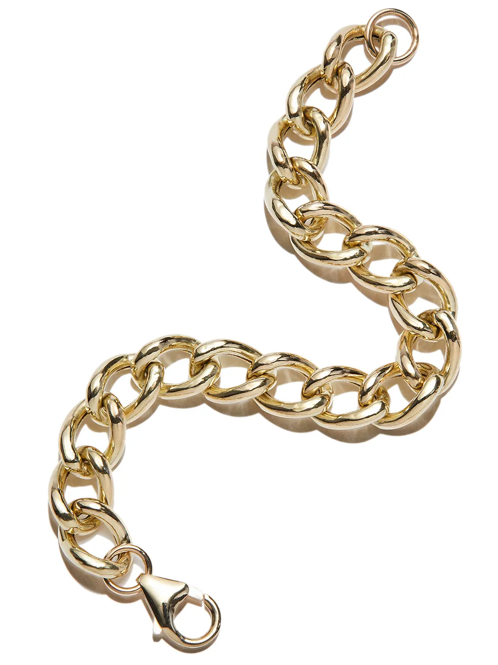 Zoë Chicco 14kt geelgouden schakelarmband