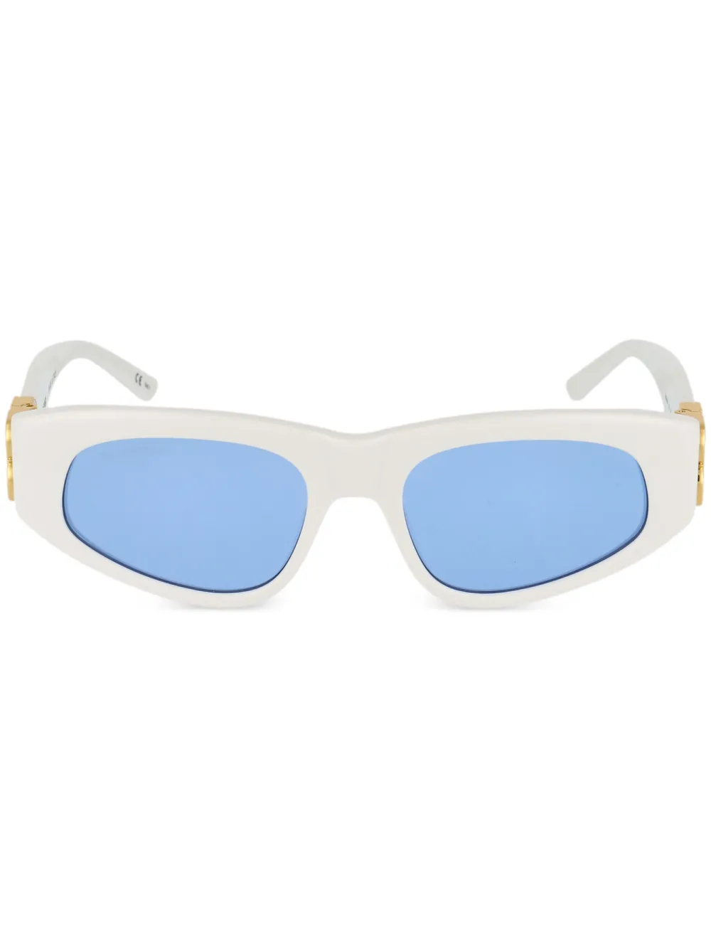 Balenciaga Eyewear Dinasty BB cat-eye frame sunglasses | White | Image 1