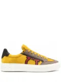 Ferragamo Gancini colour-block sneakers - Yellow