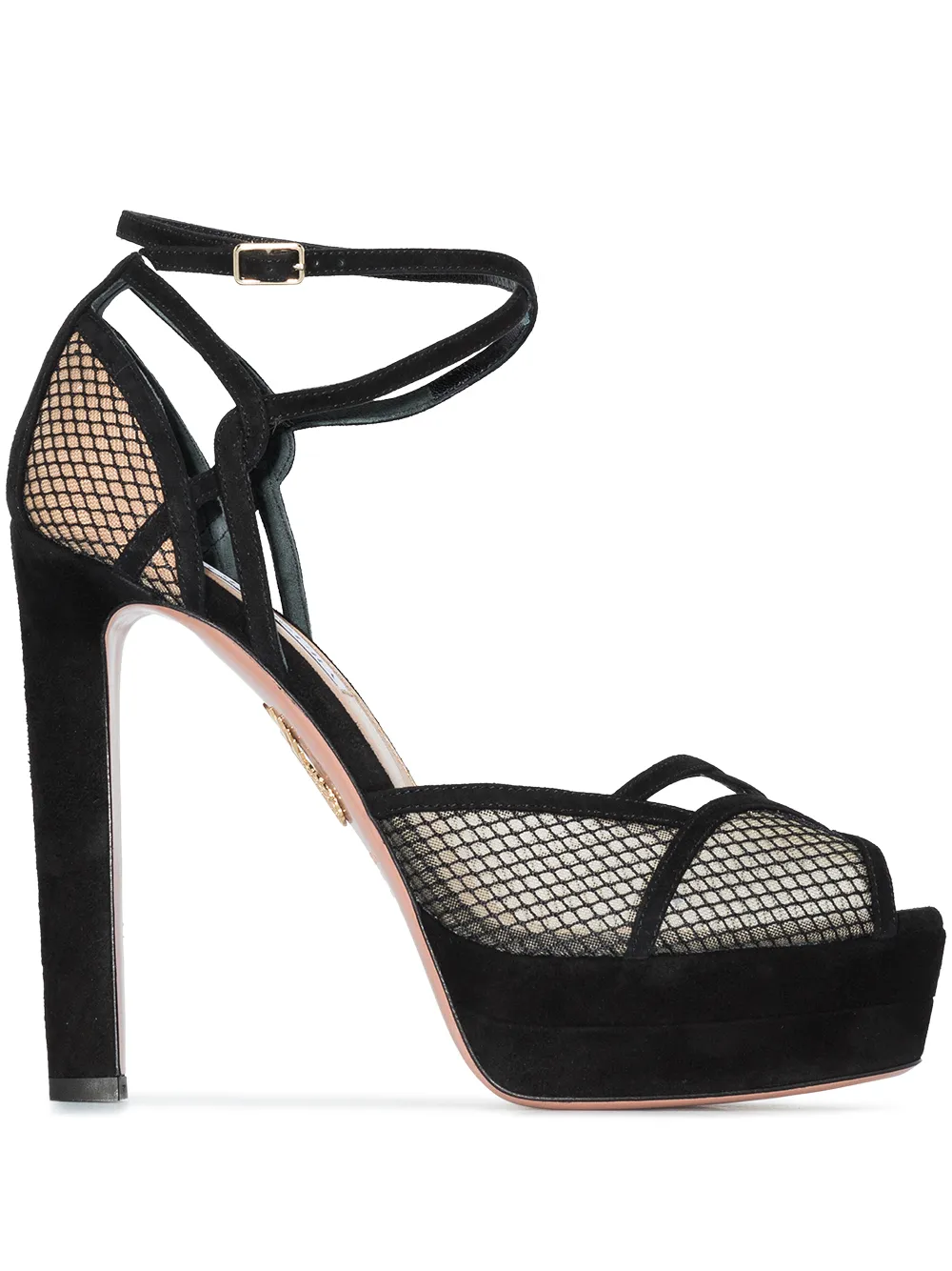фото Aquazzura босоножки dolores 105 на платформе