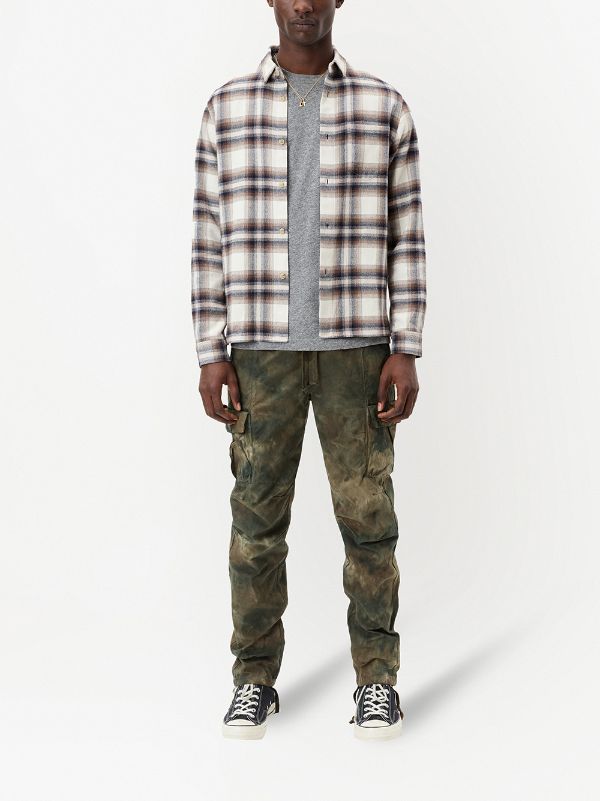 john elliott tie dye cargo pants