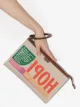 Chloé Hope cotton clutch bag