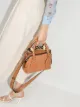 Image 2 of Chloé Daria leather tote bag