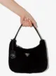 Prada Re-Edition 2000 shearling mini bag