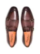Santoni туфли монки с ремешками