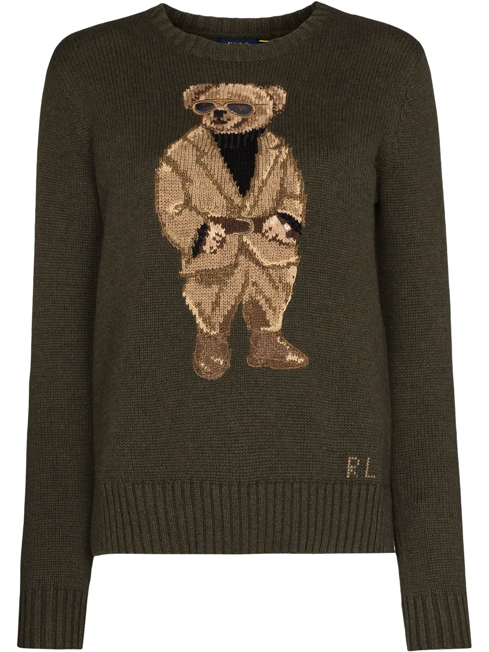 Image 1 of Polo Ralph Lauren Polo Bear crew-neck jumper