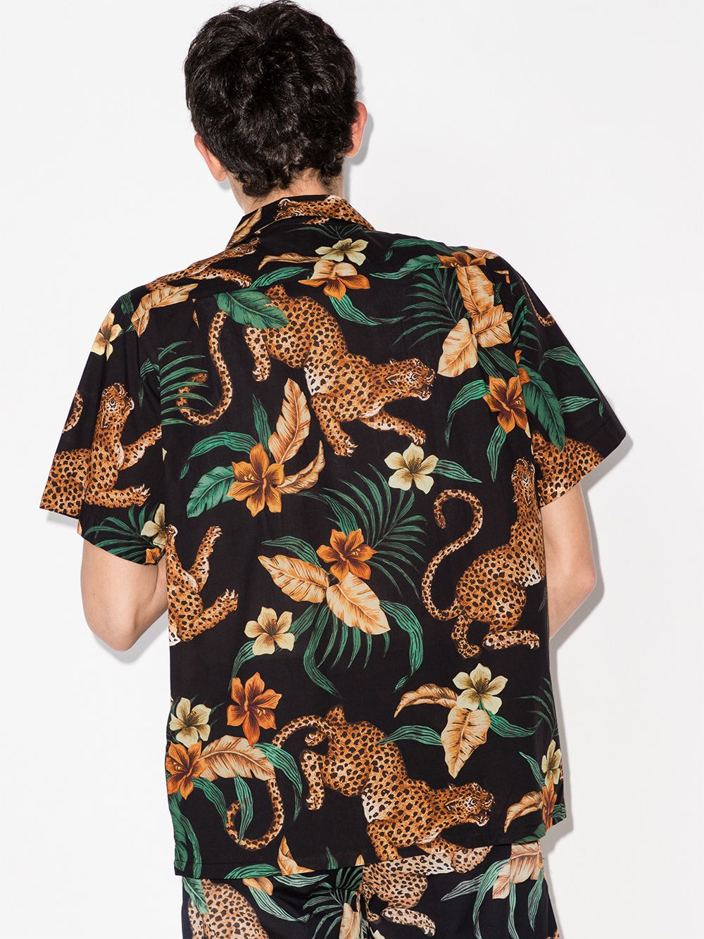 фото Desmond & dempsey jungle print pajama shirt