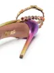 Aquazzura Tequila 105mm jewel-detail sandals