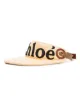 Chloé embroidered logo visor cap