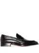 Image 1 sur Santoni mocassins en cuir à entaille penny
