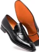 Image 2 sur Santoni mocassins en cuir à entaille penny