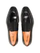Santoni mocassins en cuir à entaille penny