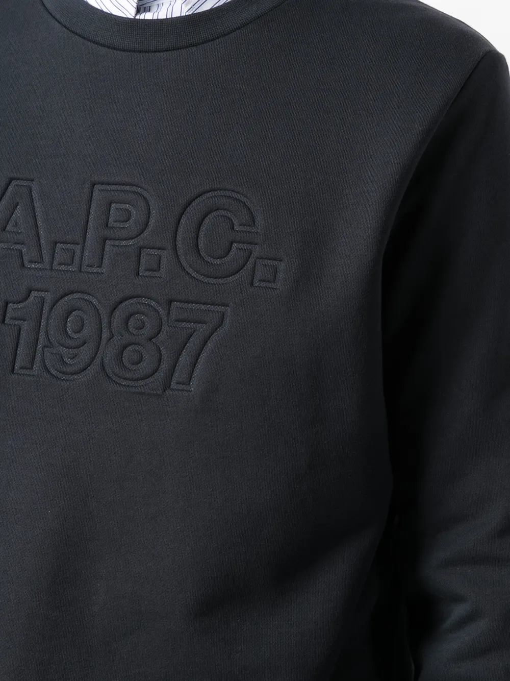 фото A.p.c. толстовка 1987 с логотипом