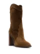 Image 2 of Saint Laurent point-toe calf-length boots