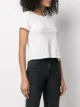 AGOLDE crew neck cropped T-shirt