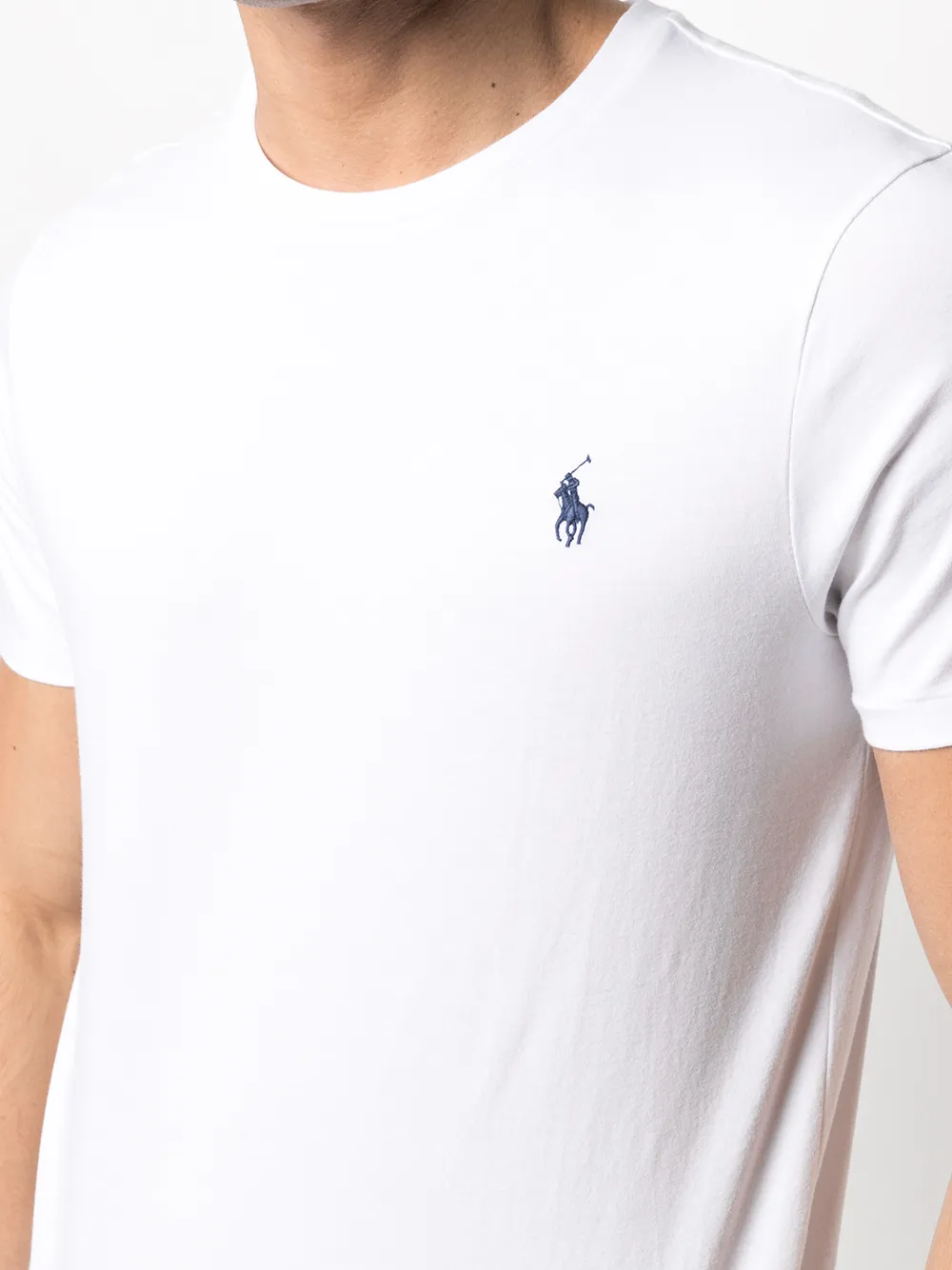 фото Polo ralph lauren футболка с вышивкой polo pony