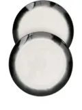 Ann Demeulemeester X Serax set of two porcelain plates - White