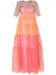 Image 1 of STAUD Hyacinth short-sleeves maxi dress